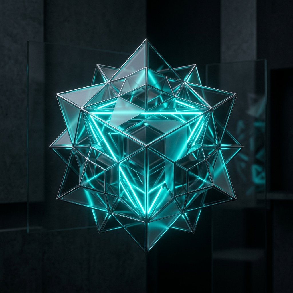 Abstract AI visual